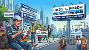 BSU Kemnaker 2026 Cair Rp900 Ribu! Ini Syarat, Link Resmi, dan Cara Cek via NIK
